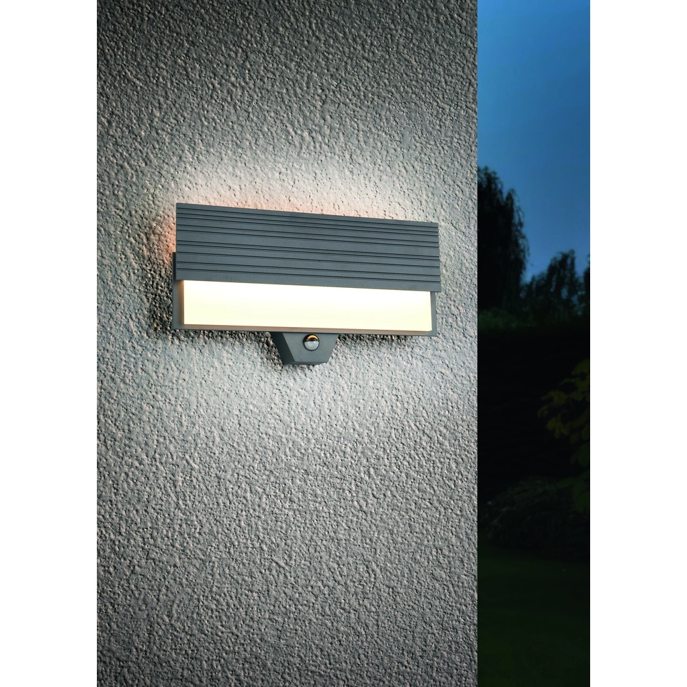 Design wall lamp Mariza anthracite with sensor Trio 4017807603774