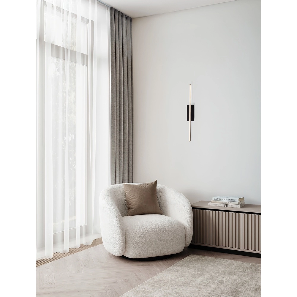 Design wall lamp Gratta black Lyora 5212017468550