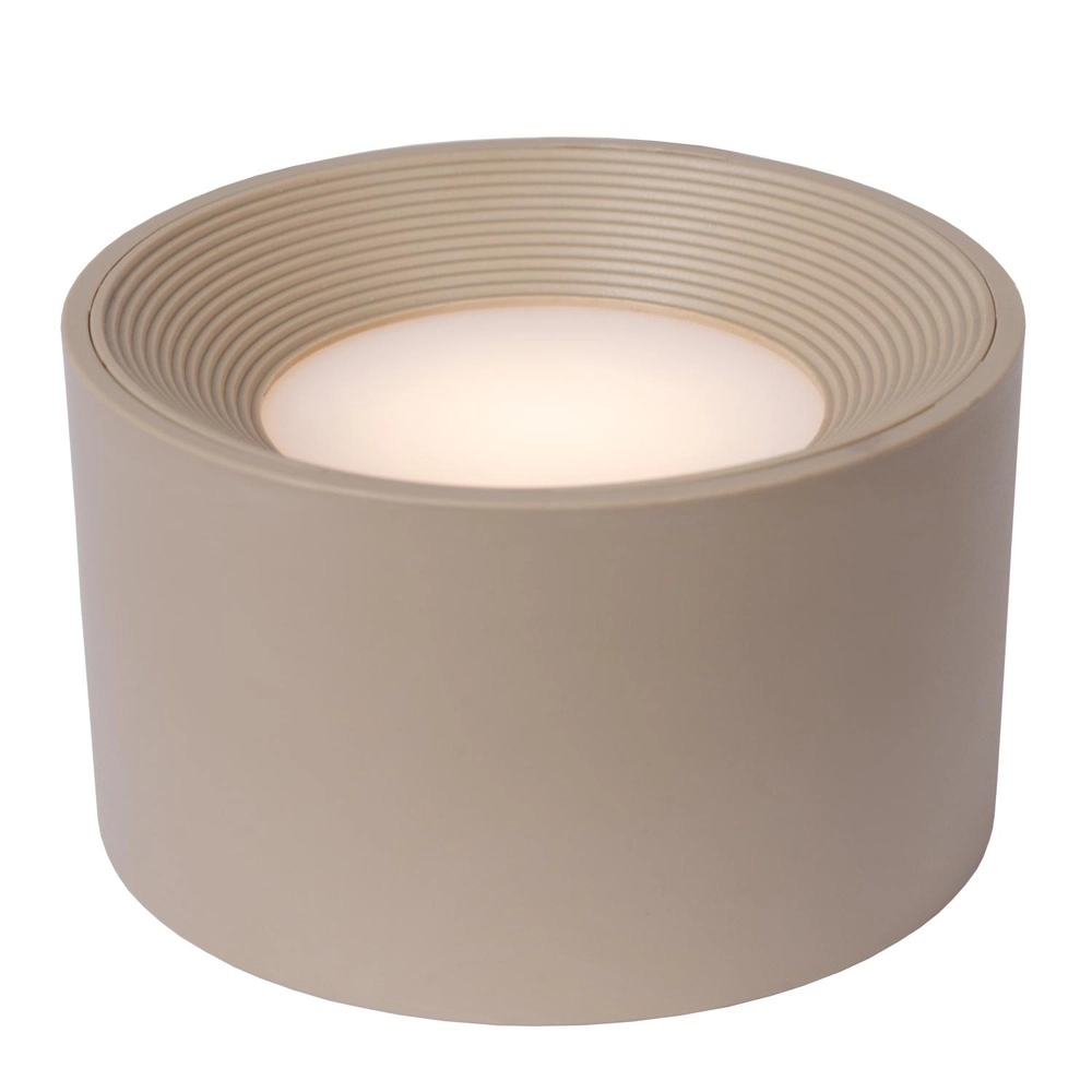 Rechargeable desk lamp Jolan taupe Lucide 5411212461100