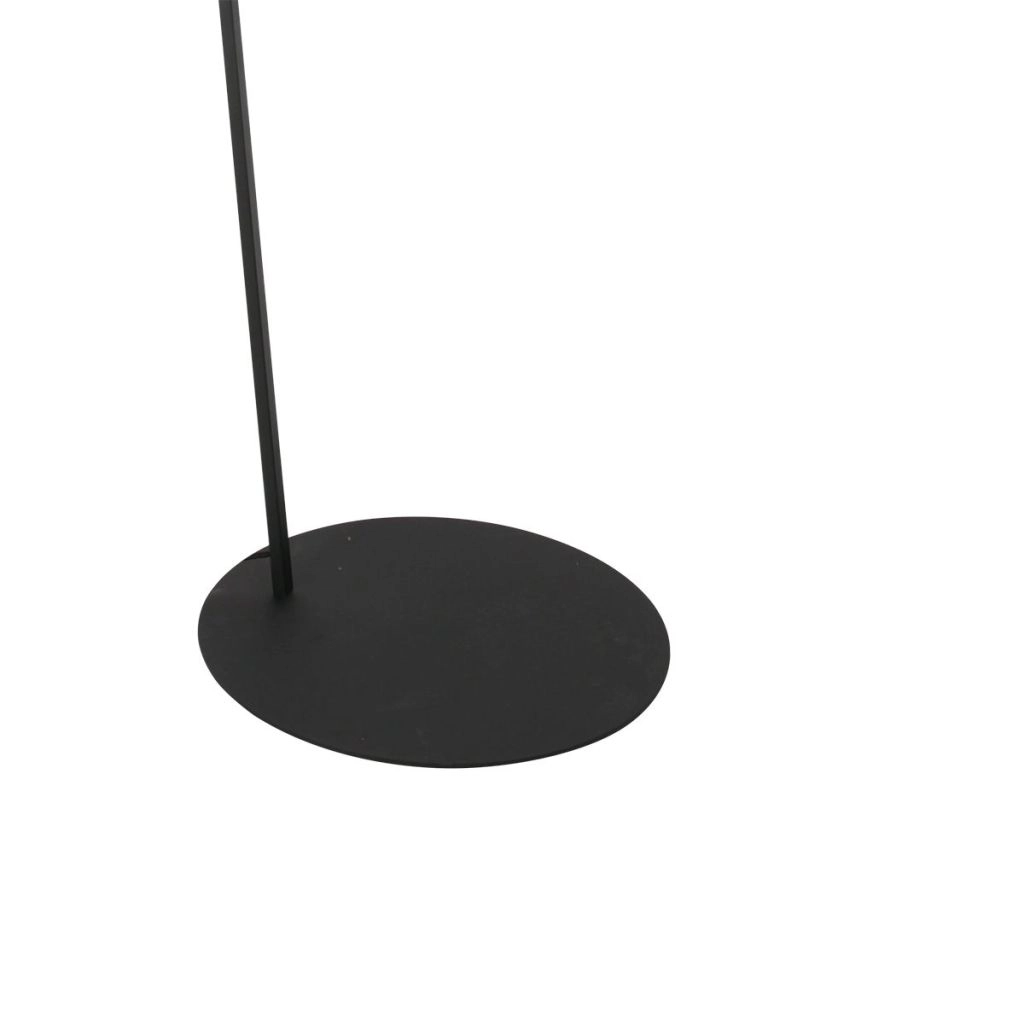 Black floor lamp Zig-Zag with cork cap Ø50cm Steinhauer 8712746180428