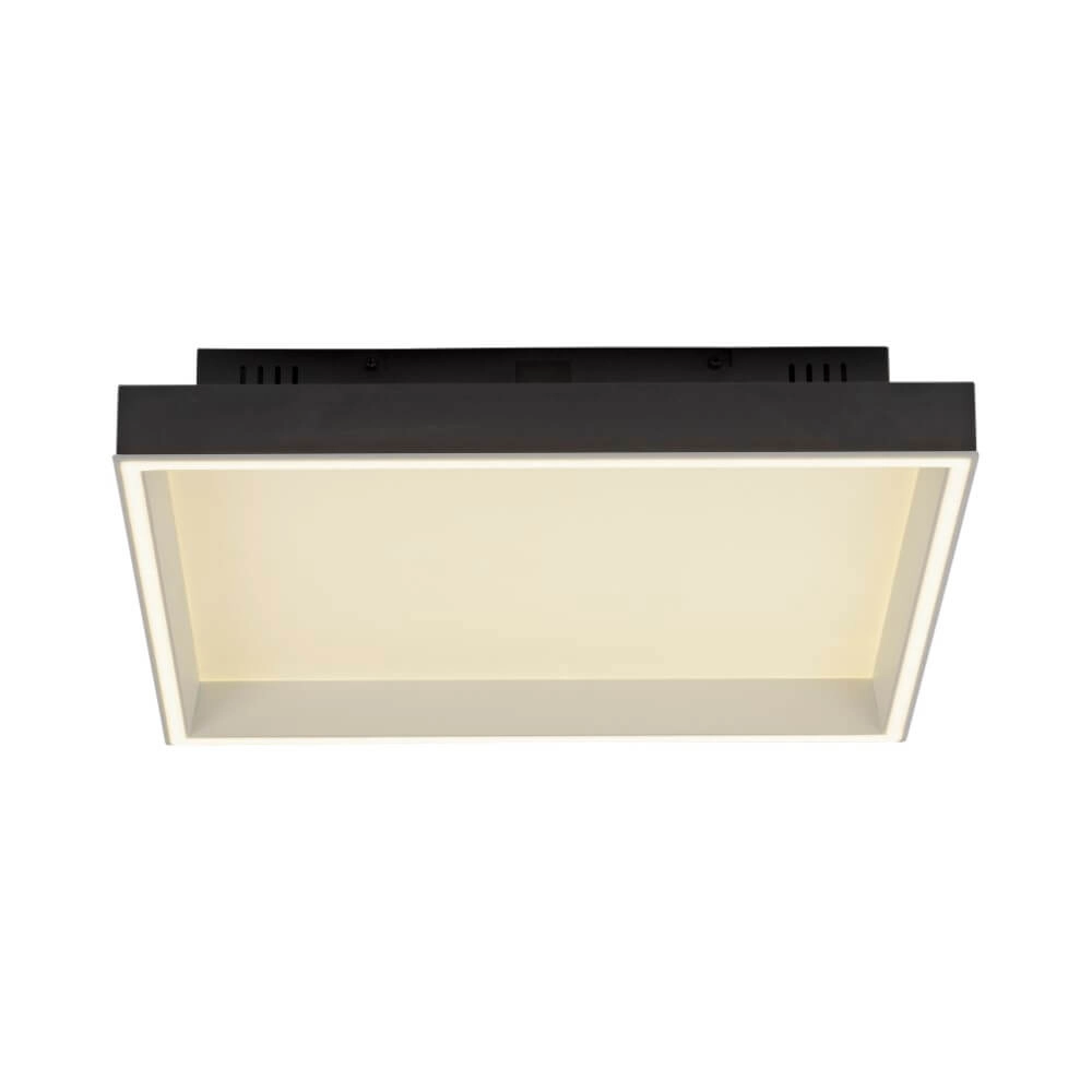Black ceiling lamp Q-Magong square Paul Neuhaus 4012248384602
