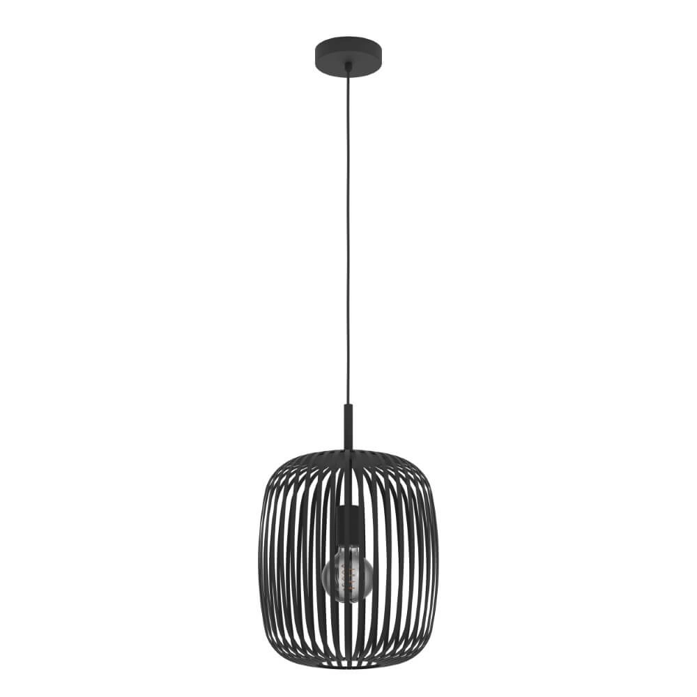 Black pendant lamp Romazzina Ø 32.5cm