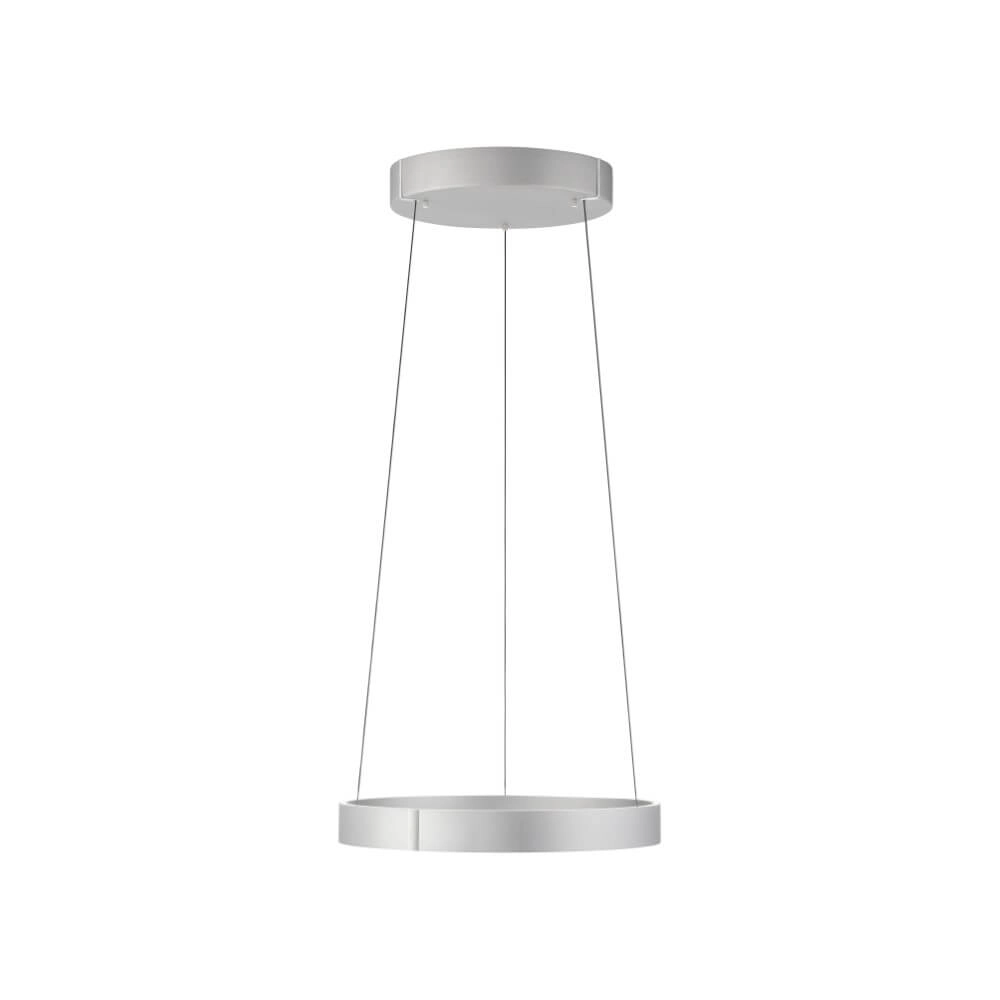 Round hanging lamp Pure E-Clipse aluminum Ø 50cm