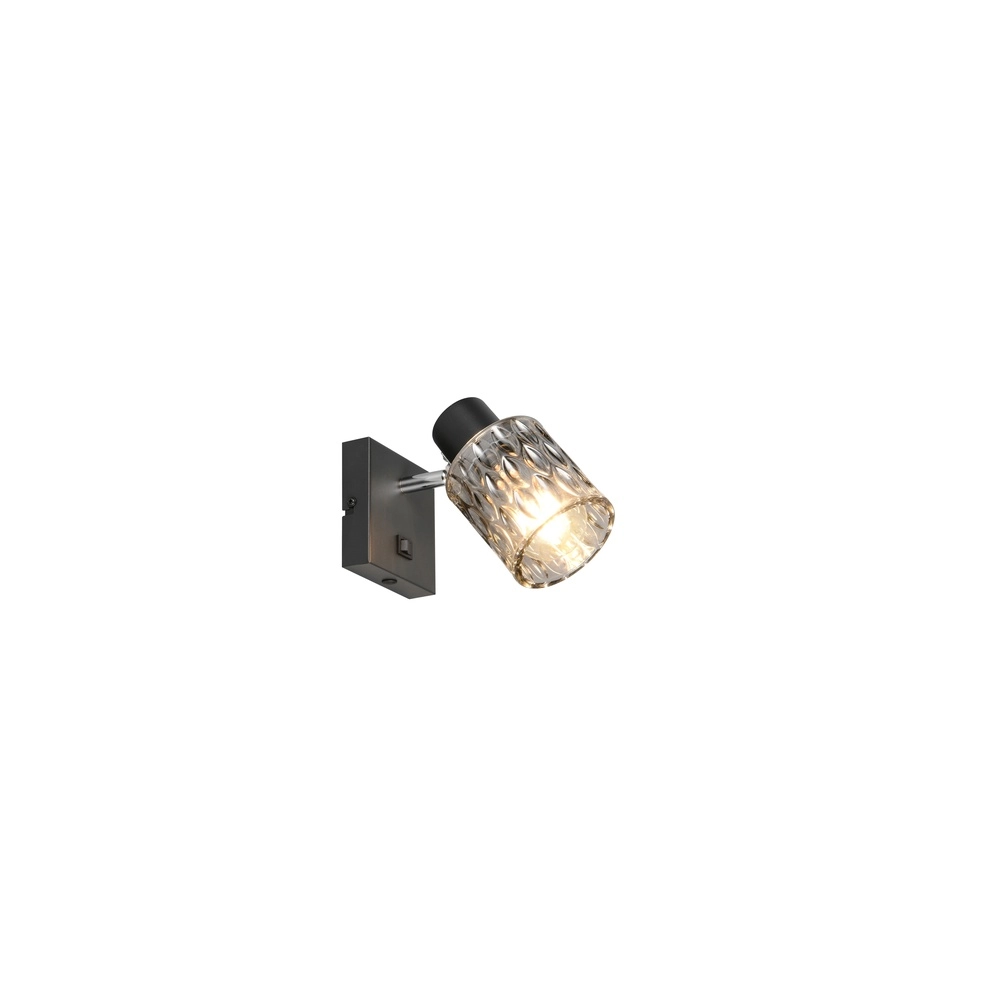 Wall light Jack Black with switch