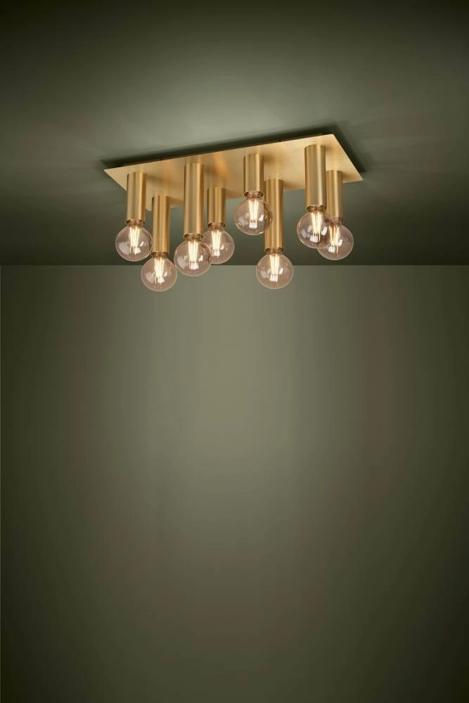 Gold ceiling lamp Marzeno 61cm Stars of Light 9002759399597