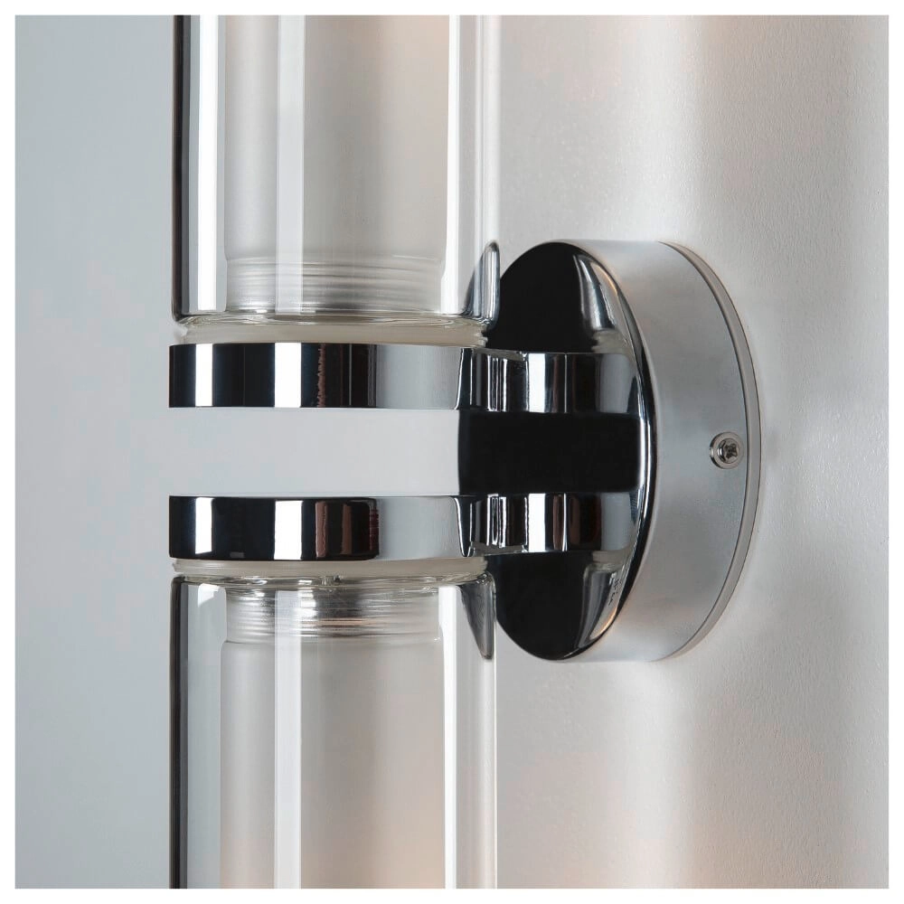 Bathroom Wall Lamp WL 106 2x E14 SLV 4024163216395
