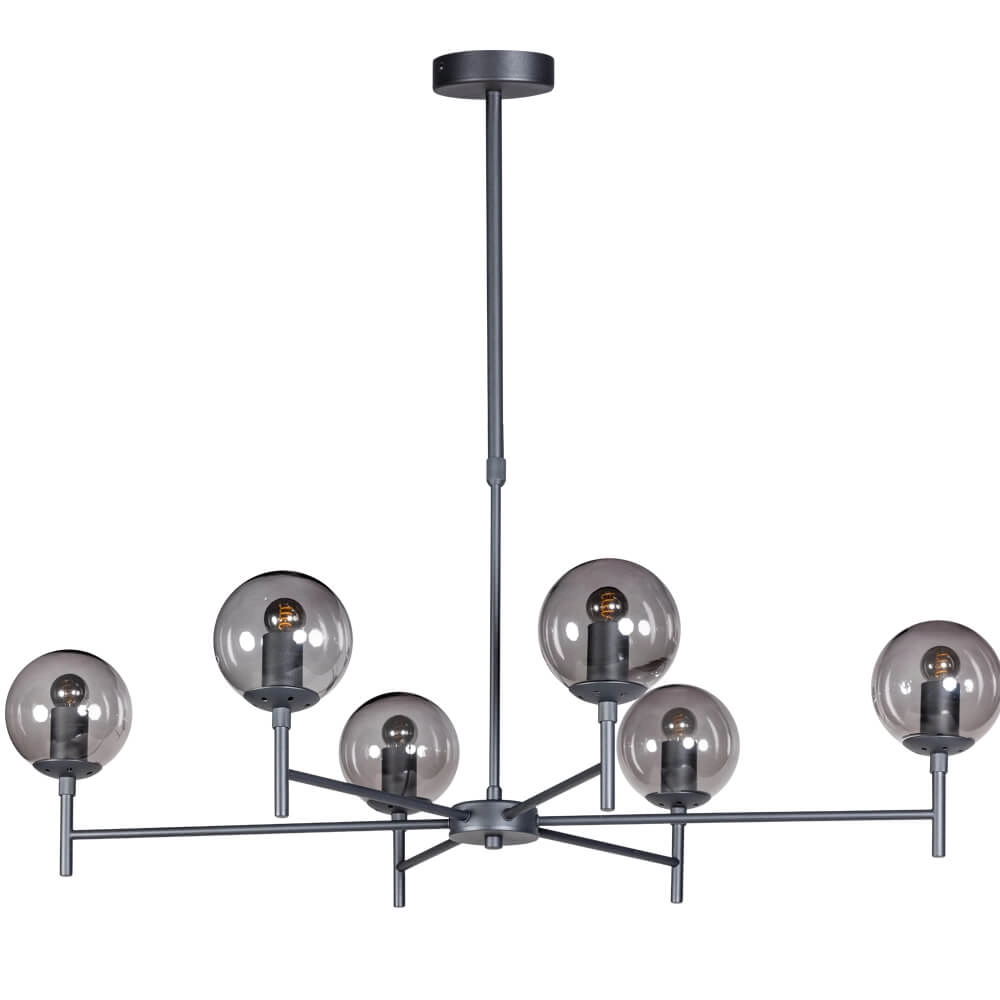 Glass pendant lamp Davina