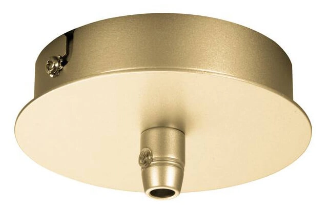 Fitu single rosette brass SLV 4024163223492