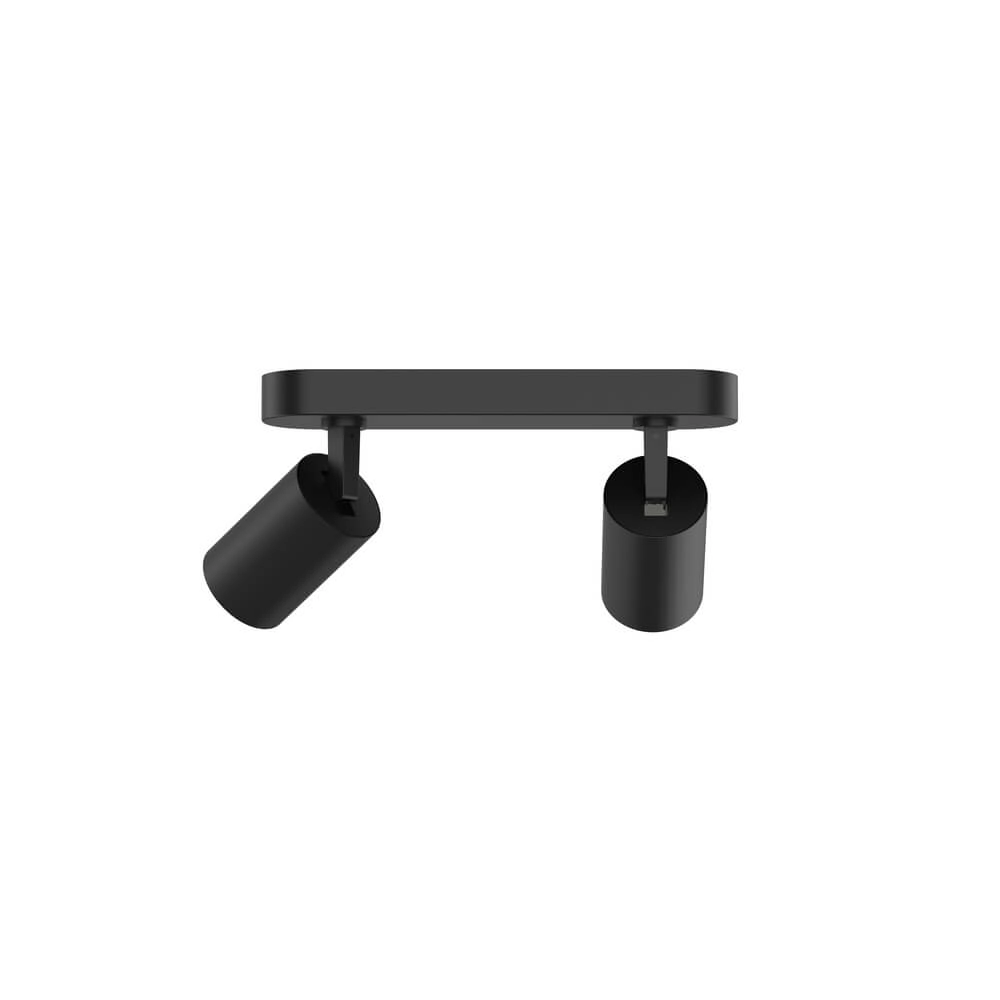 Double surface-mounted spotlight Tevo black Lyora 4255805301517