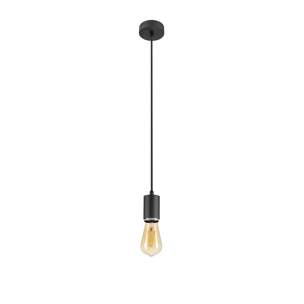 Pendant luminaire Lalu 2m black E27 SLV 4024163317399