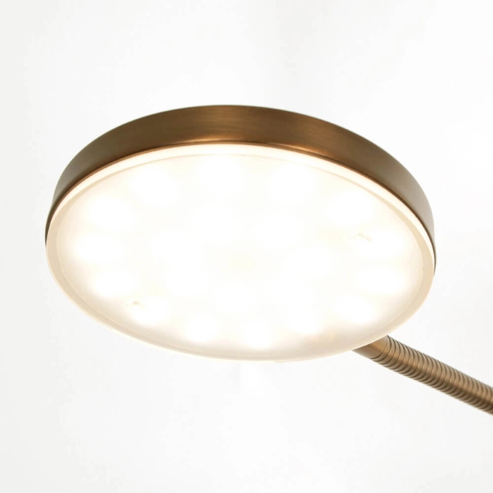 Flexible LED reading lamp Platu bronze Steinhauer 8712746151497