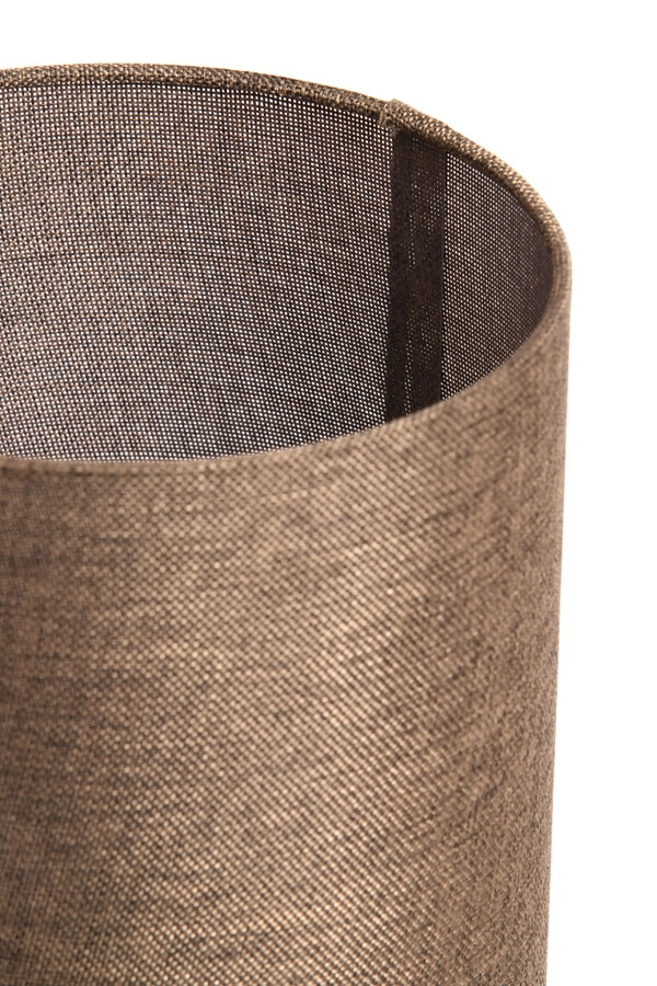 Table lamp Danialo wood with brown 60cm Light & Living 8717807759605