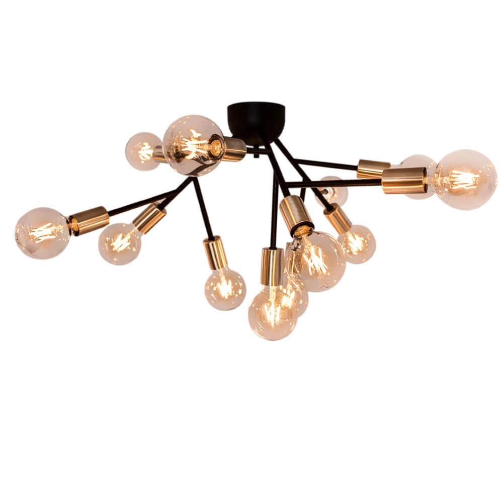 Ceiling light Heroes Matt black