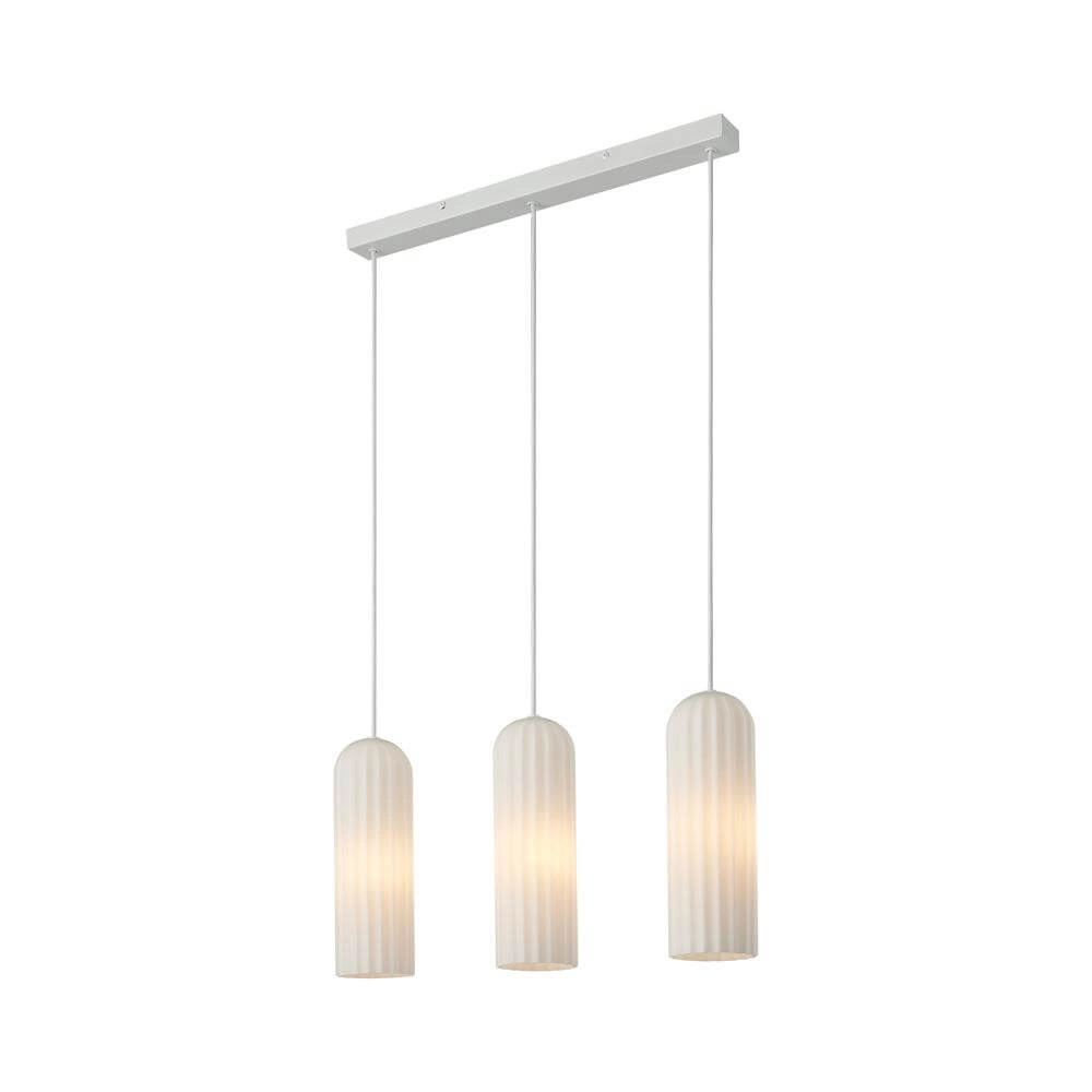 3-light pendant lamp Miella white