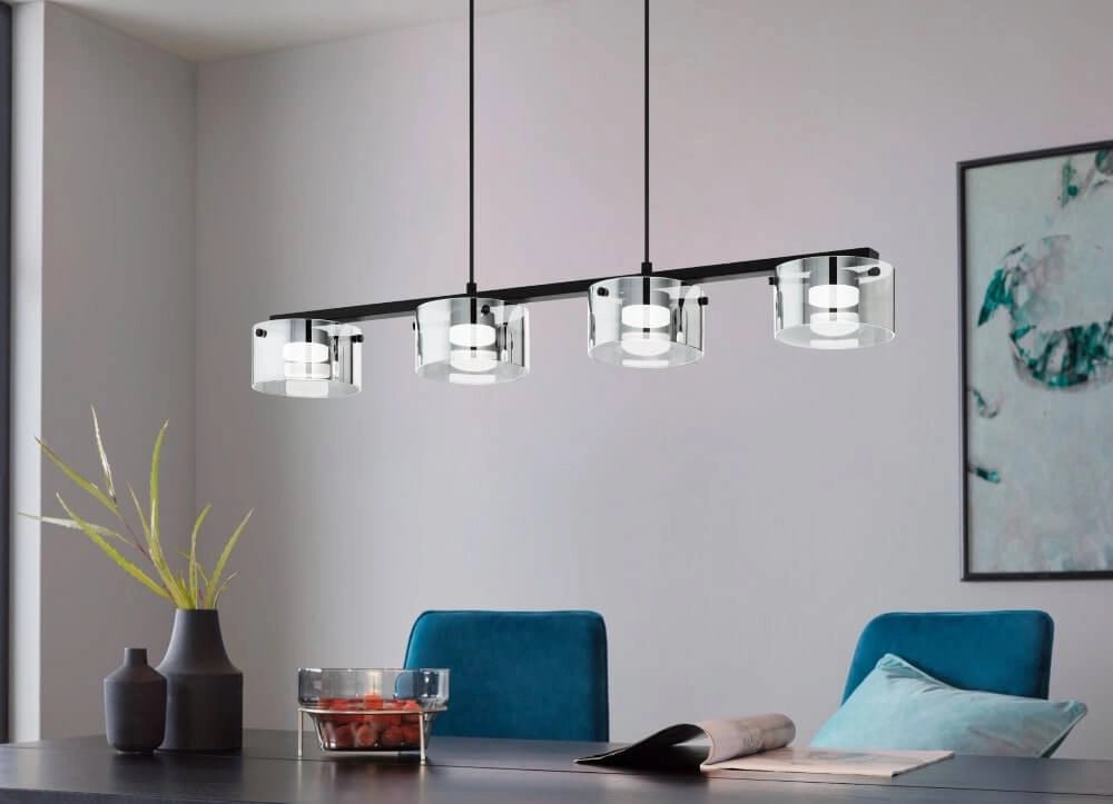 Hanging lamp with smoke glass Copillos Stars of Light 9002759398750