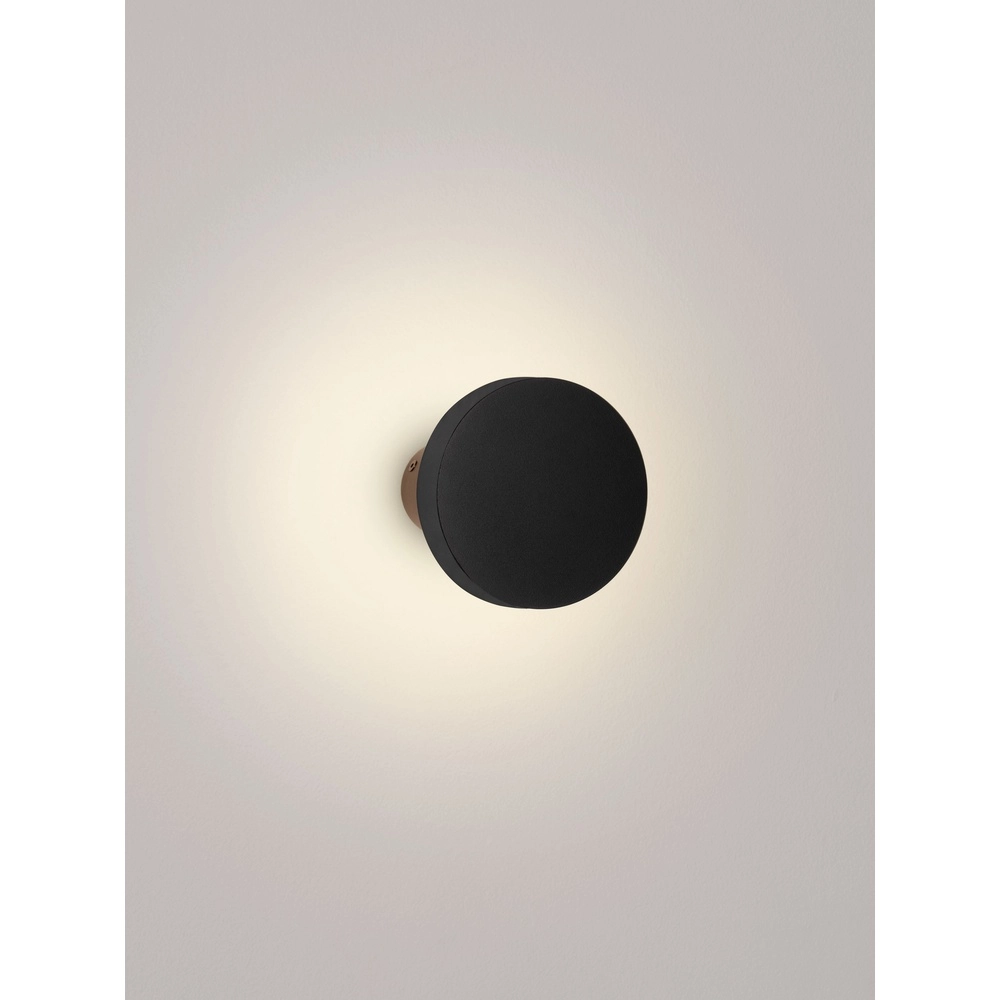 Design wall lamp Gong Black Lyora 5212017496126