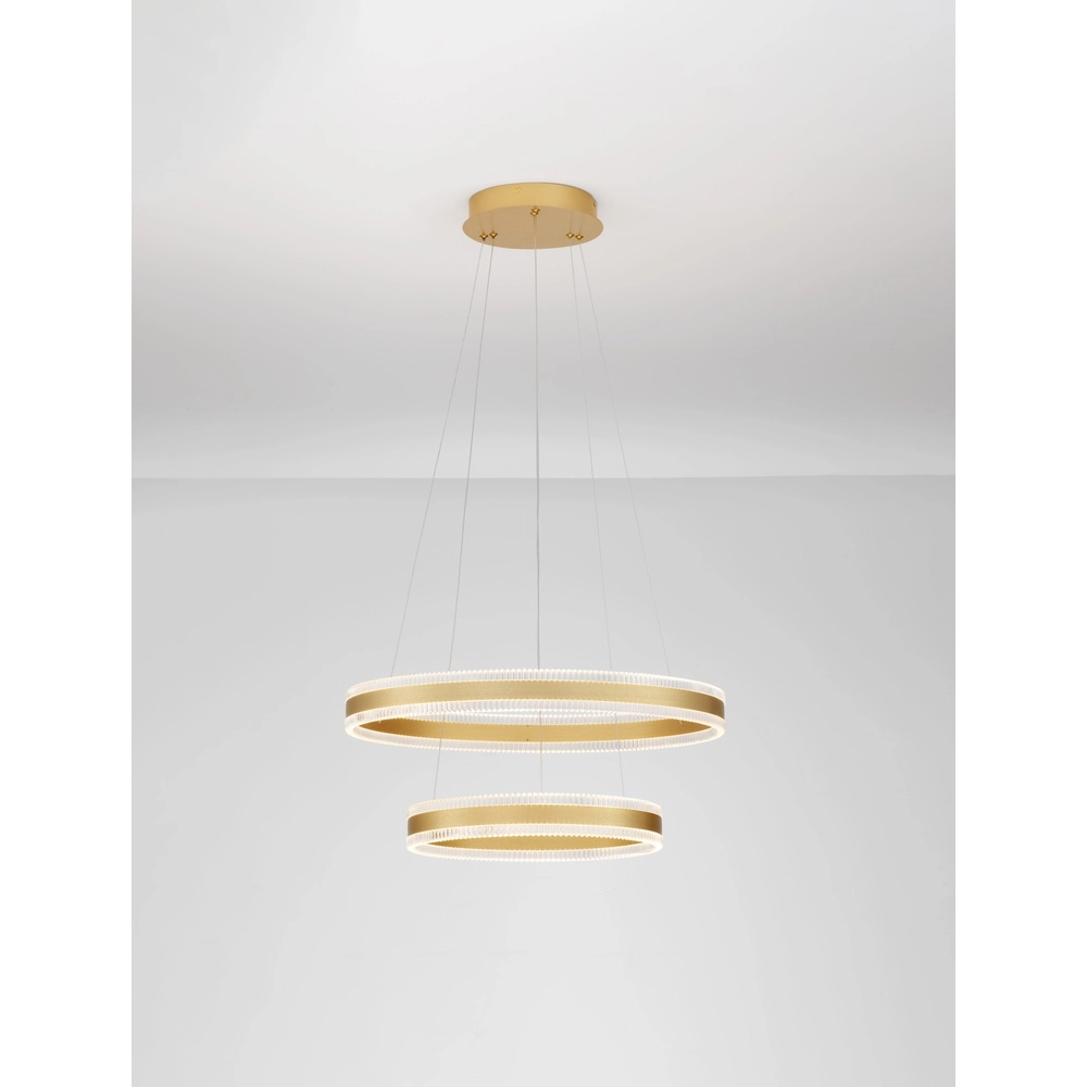 Design pendant lamp Alaro Gold Double Lyora 5212017459626