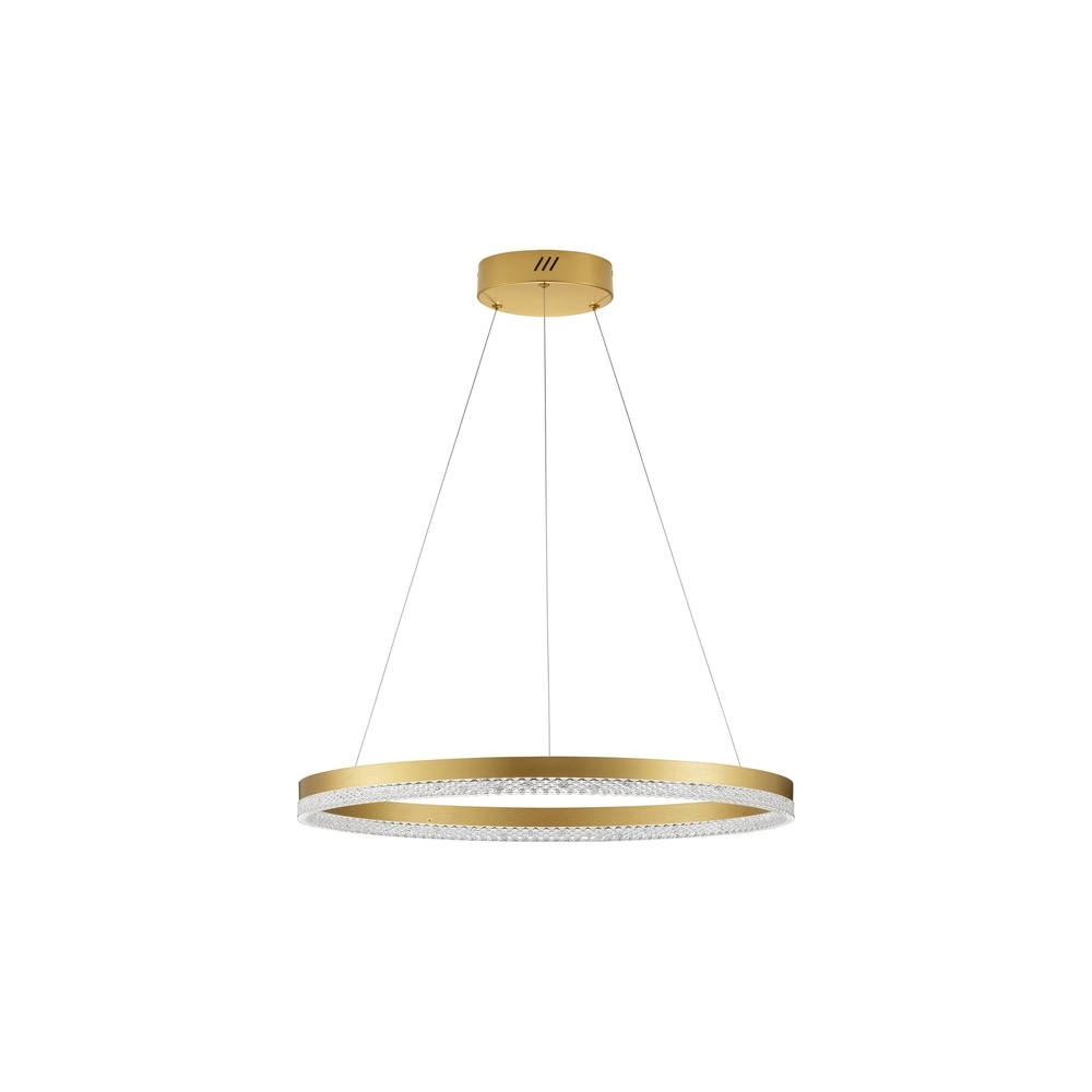 Pendant lamp Adria gold Ø 60cm Lyora 5212017443793
