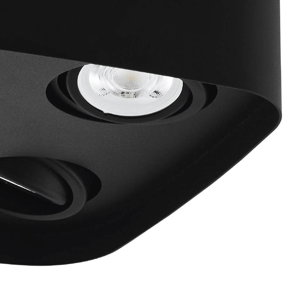 Surface-mounted spot Zigbee Caminales-Z 4-light black Eglo 9002759996758