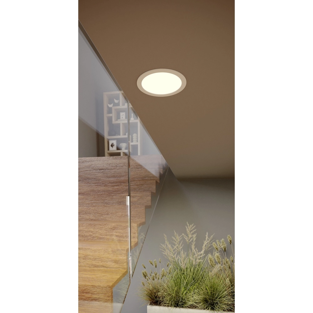 Recessed lamp Fueva 6 round - white - Ø 16,8cm Eglo 9008606330775