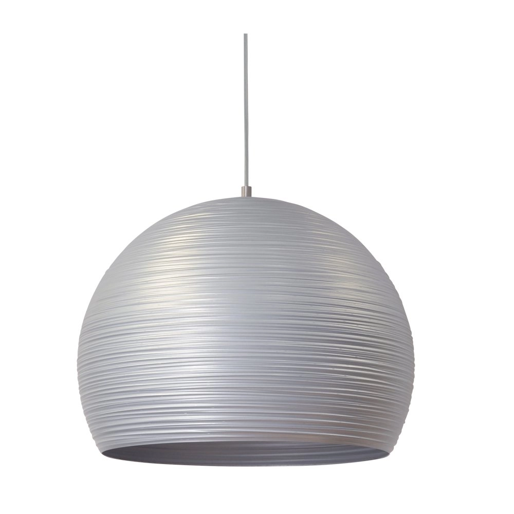 Pendant lamp Concepto 20 silver gray