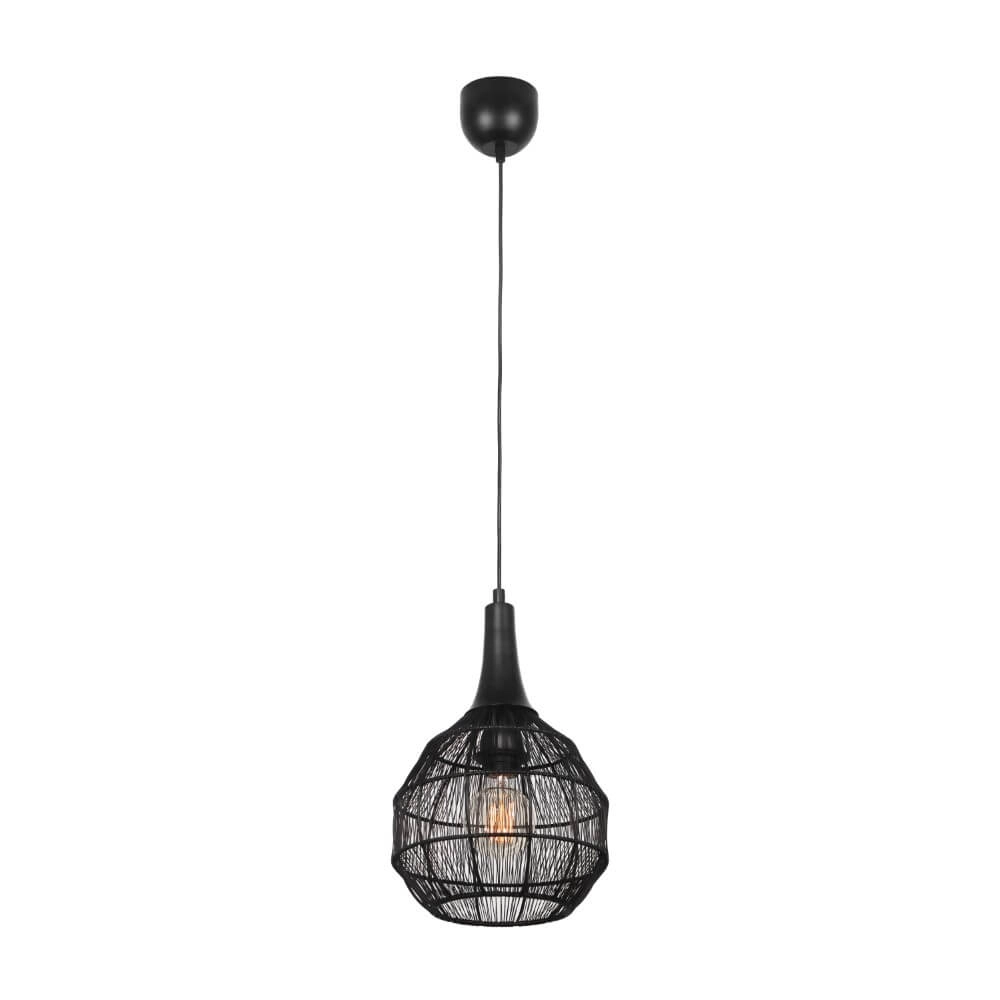 Round pendant lamp Soraya Ø 26cm - black