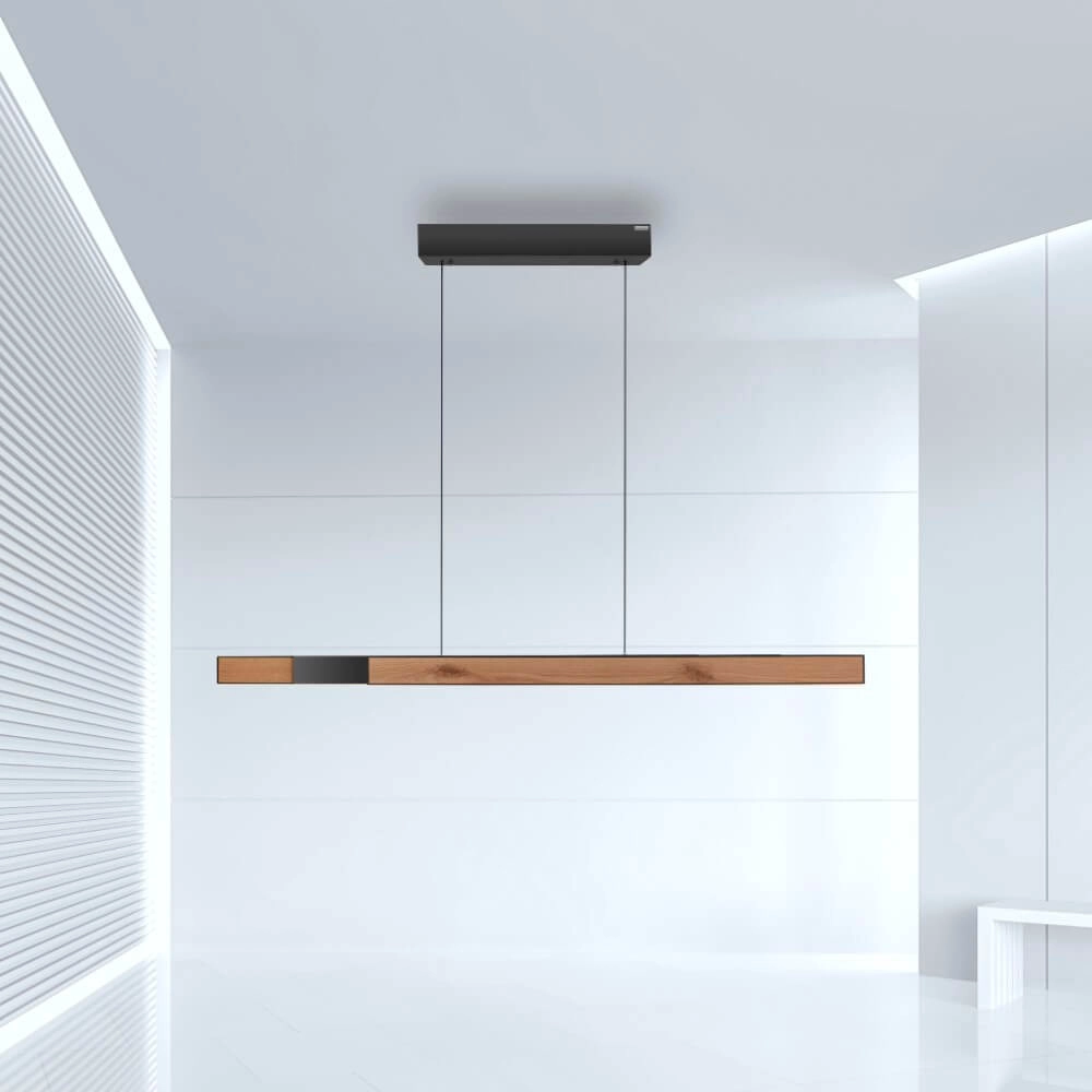 Design hanging lamp Pure Moto-Rise wood Paul Neuhaus 4012248374443