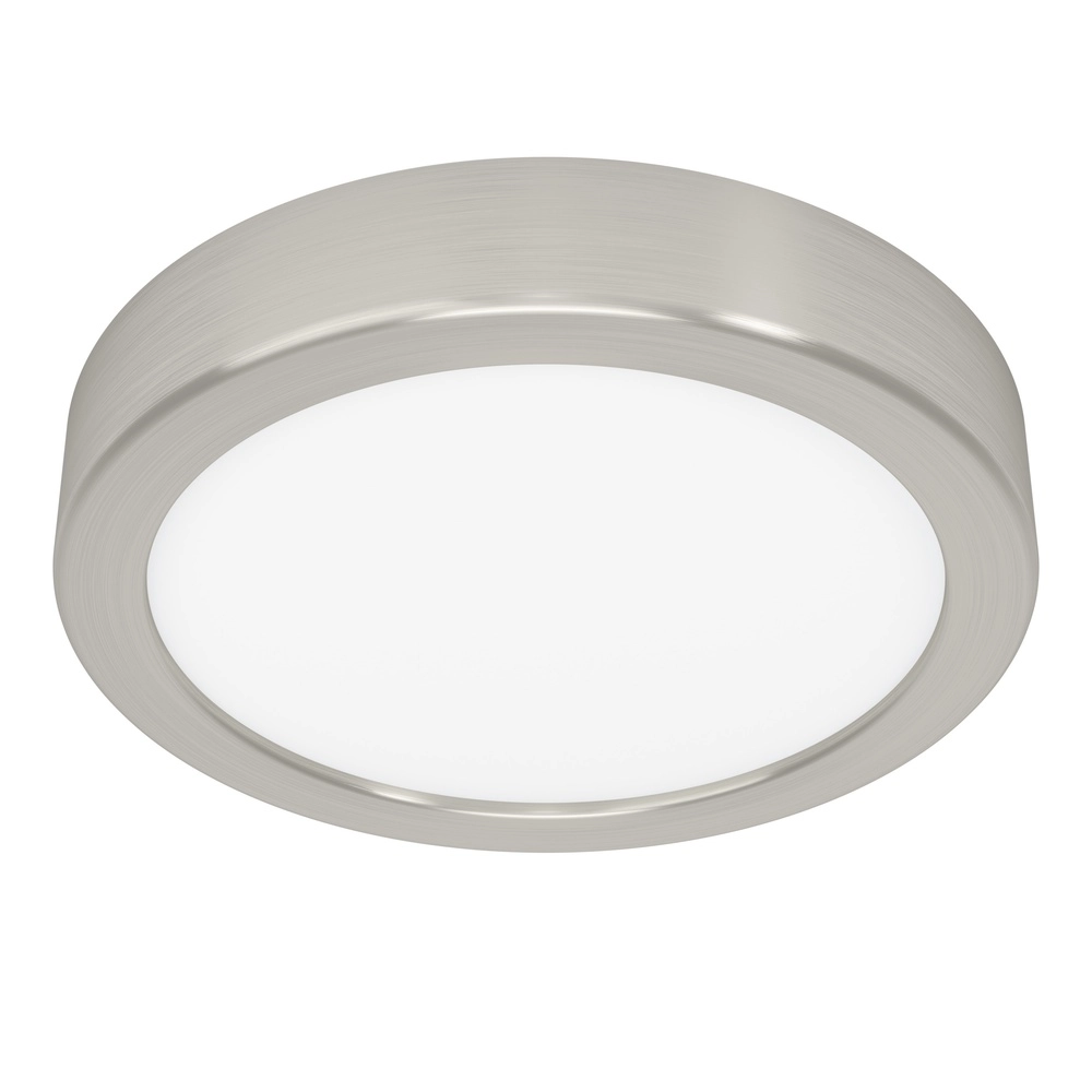 Led ceiling light Fueva 6 round - stainless steel - Ø 16,6cm