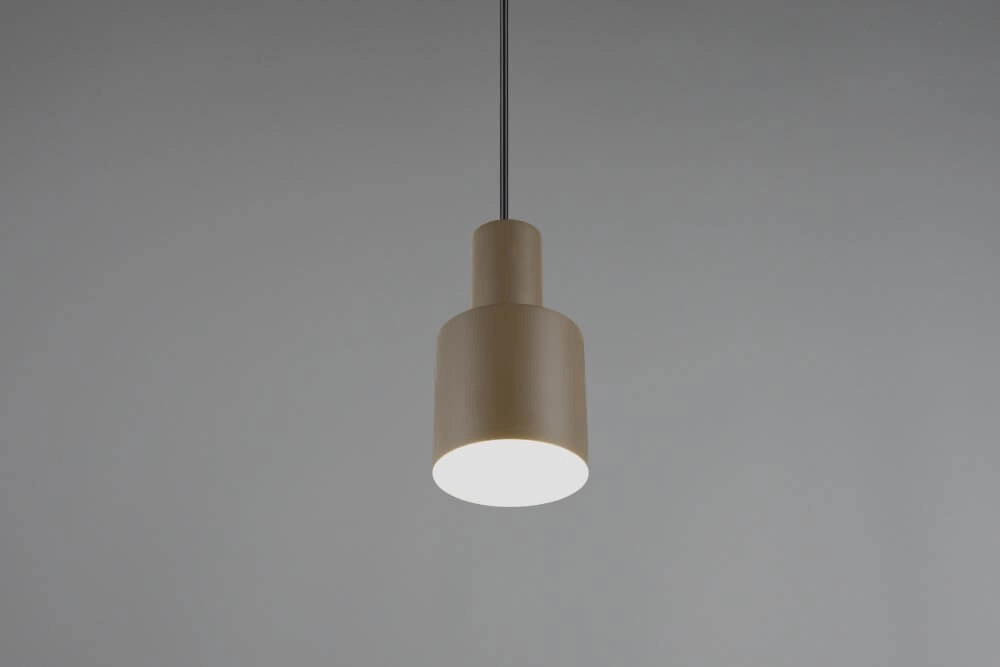 Taupe pendant Agudo Ø 12cm Trio 4017807613780