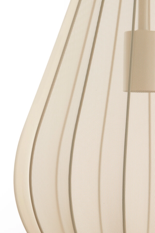 Japandi pendant lamp Itela 3-light cream 80cm Light & Living 8717807702779