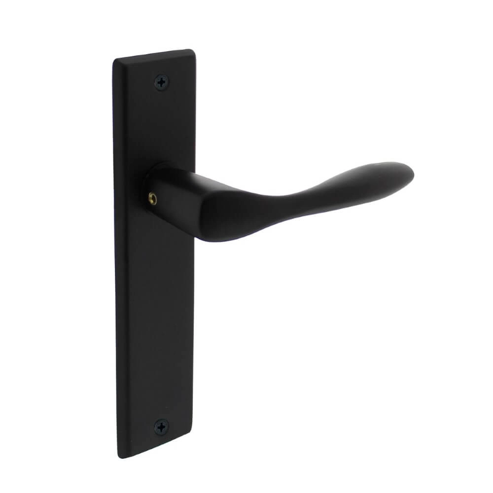 Door handle Banaan blind black