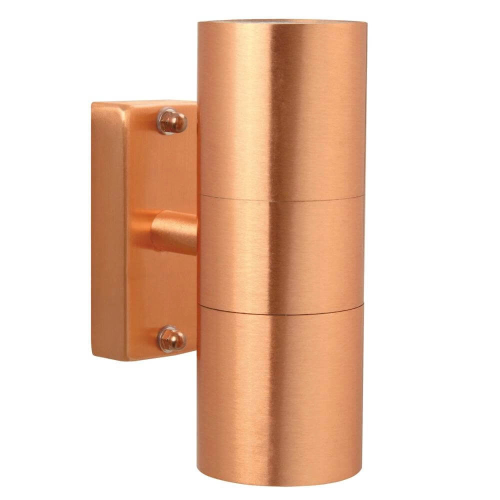 Up & downlighter Tin copper