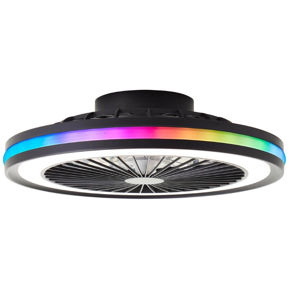 Ceiling fan Palmero with RGB function Brilliant 4004353425189