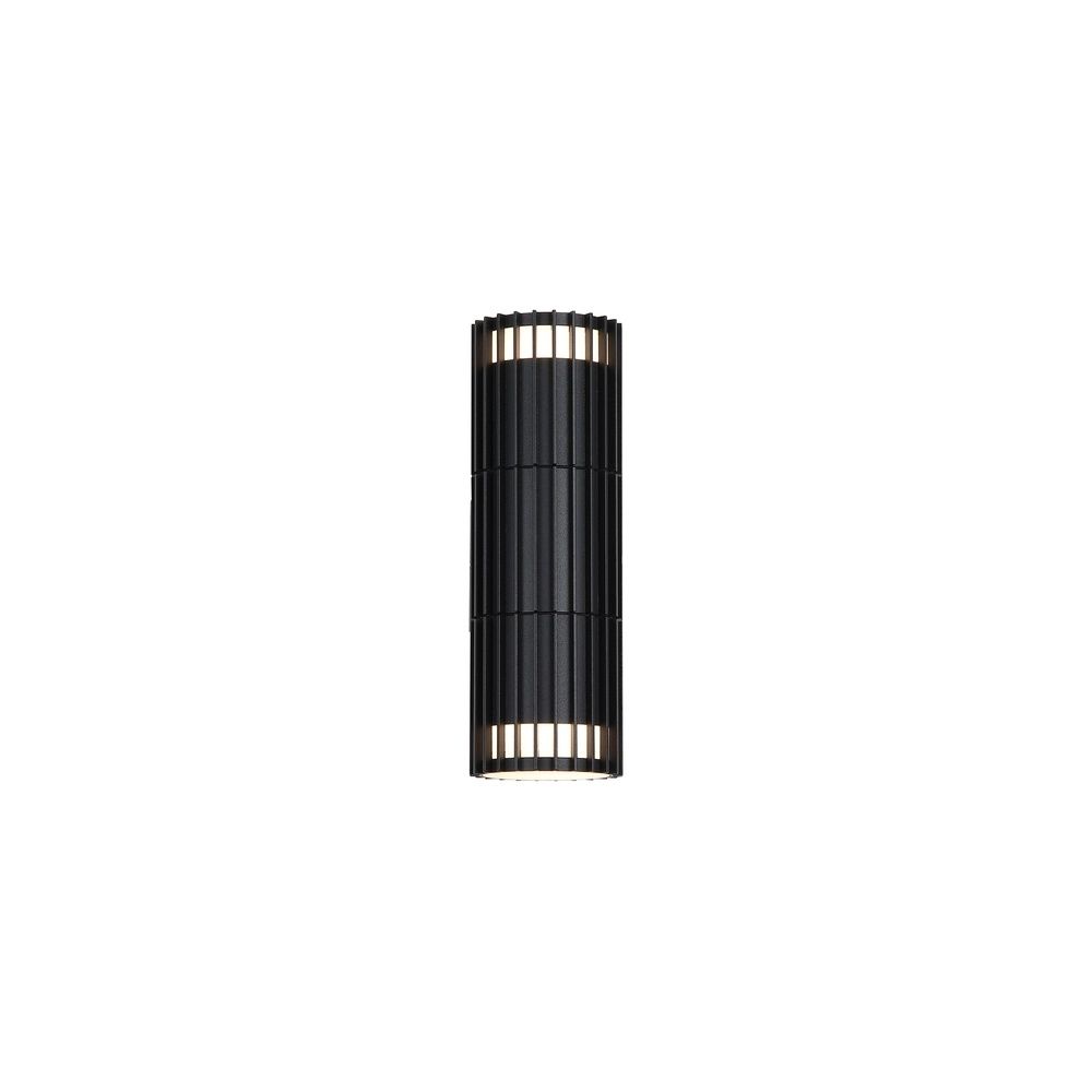 Wall lamp Detroit Black Double