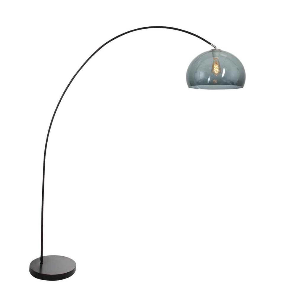 Arc lamp Solva with smoke glass