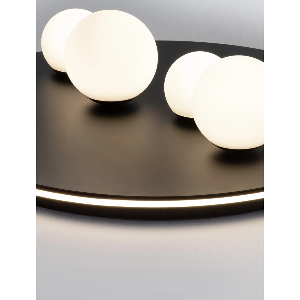 Design ceiling lamp Velna black Ø 62,2cm Lyora 5212017440242
