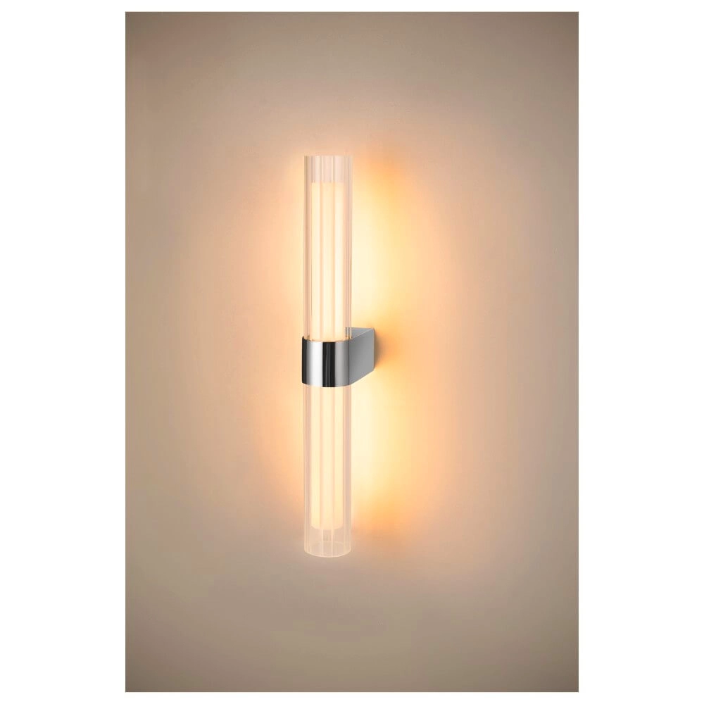 Bathroom wall lamp Lygant Double chromium SLV 4024163280624