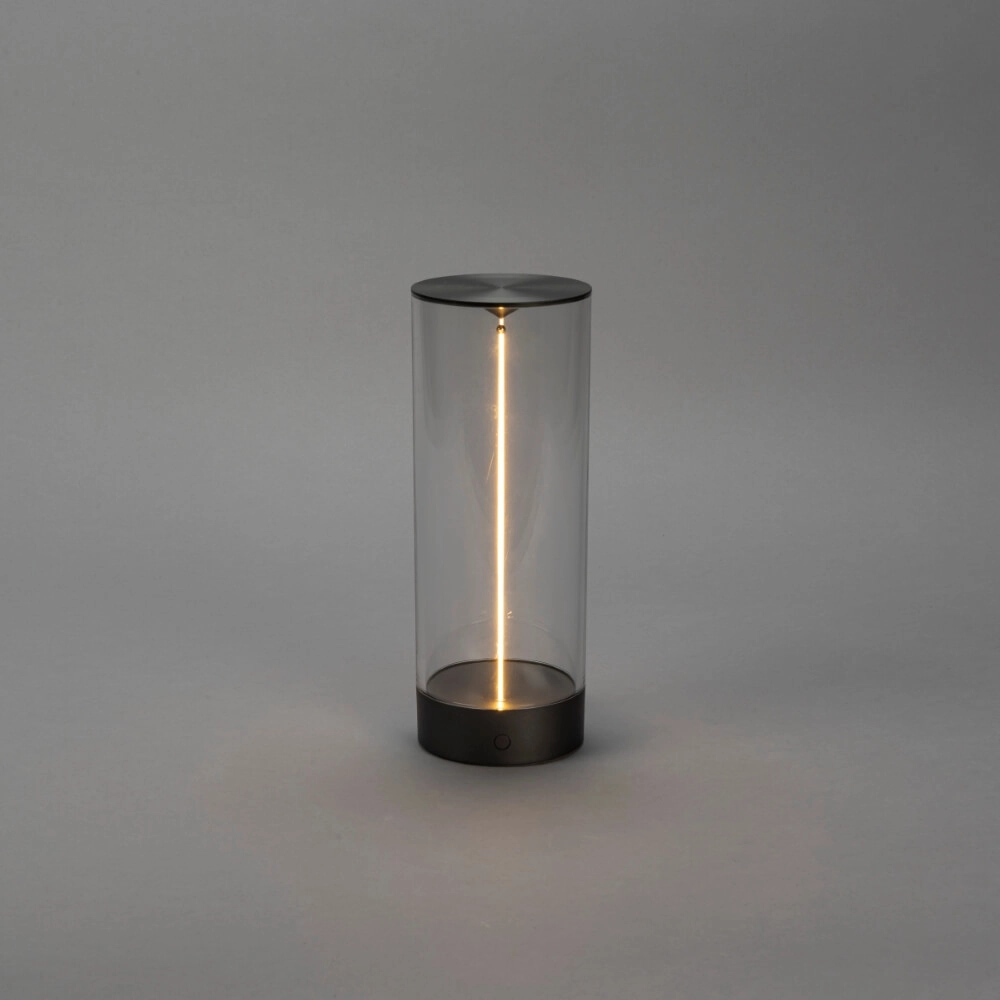 Rechargeable lamp Edison S anthracite KonstSmide 7318307846379