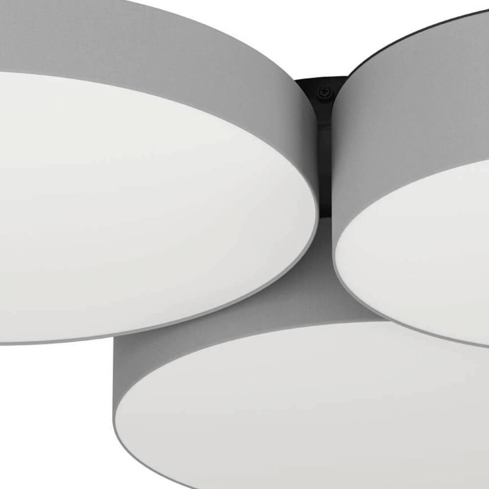 Led ceiling light Barbano-Z 3-light - grey Eglo 9008606274208