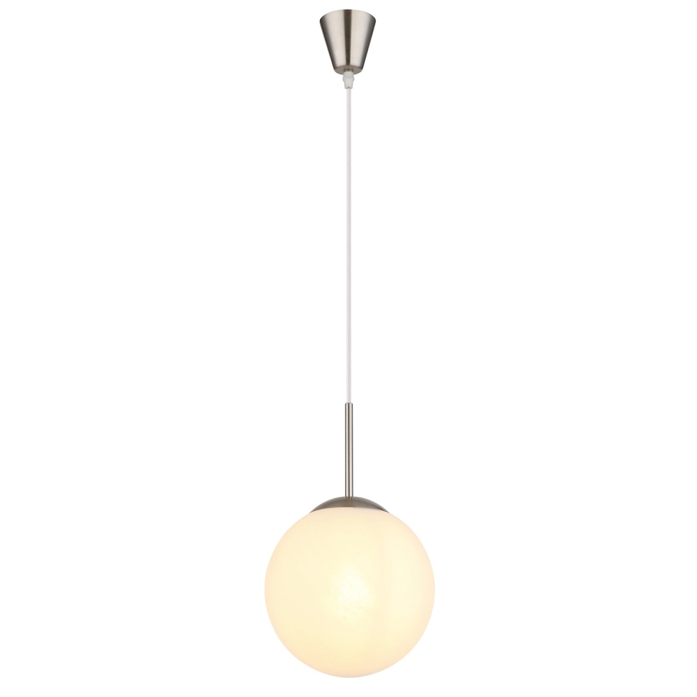 Design pendant lamp Kop nickel