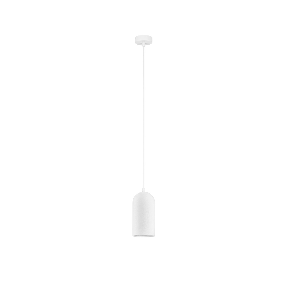 White pendant lamp Dome design Lyora 5212017474650