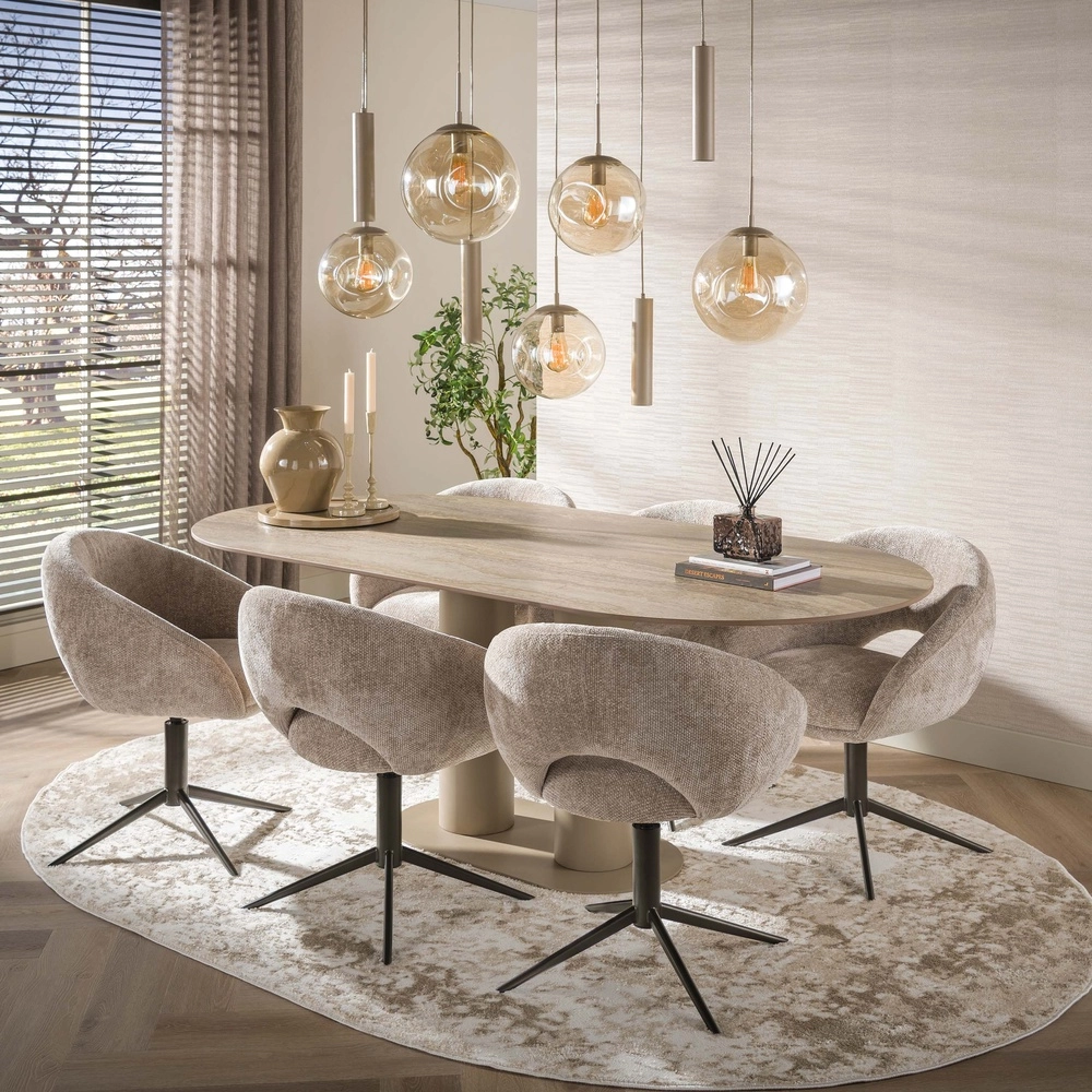 Design plafondlamp Stellar sienna bruin Lyora 8716803515093