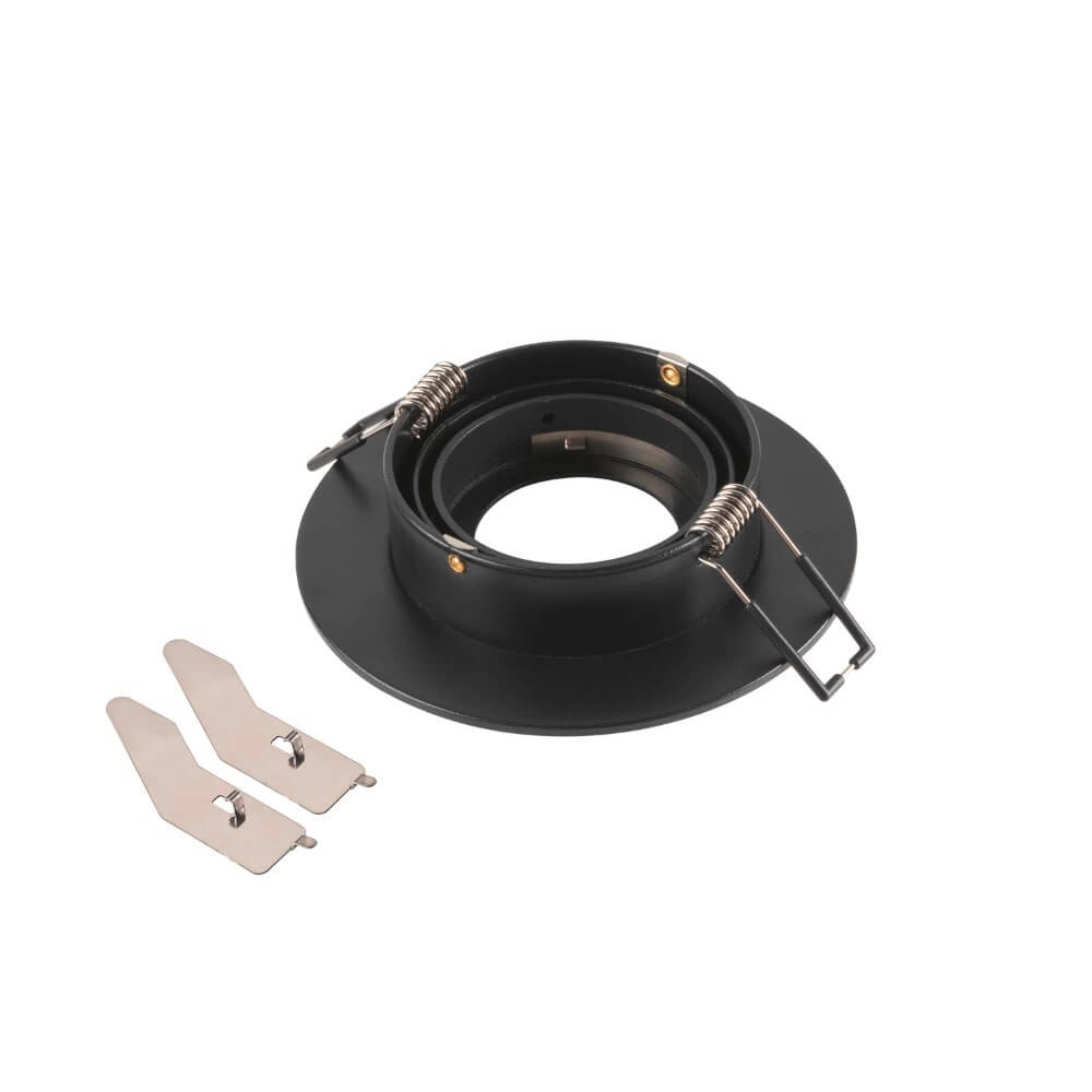 Mounting ring New Tria 75 XL Round black - without fitting SLV 4024163280501
