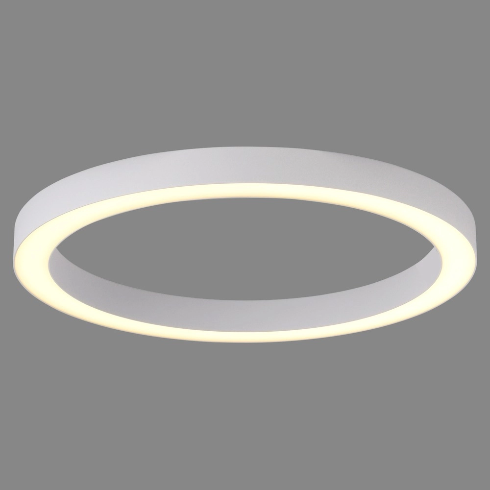 Sleek led ceiling lamp Pure Lines Round Ø 50cm - white