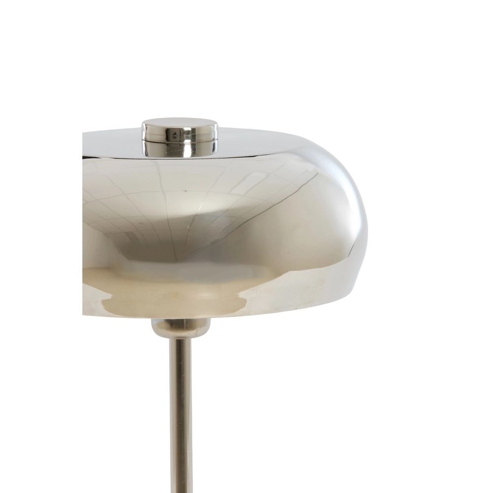 Table lamp Surin Ø 22cm - gloss nickel Light & Living 8717807743413