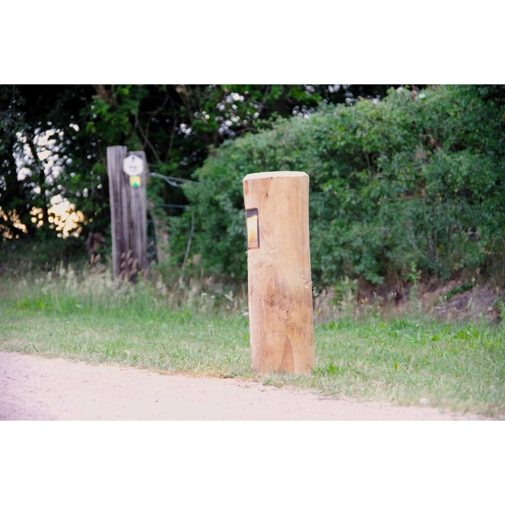 Wooden path lighting Piatto Chestnut - 65cm - 2700K Timberlab 8716803514027