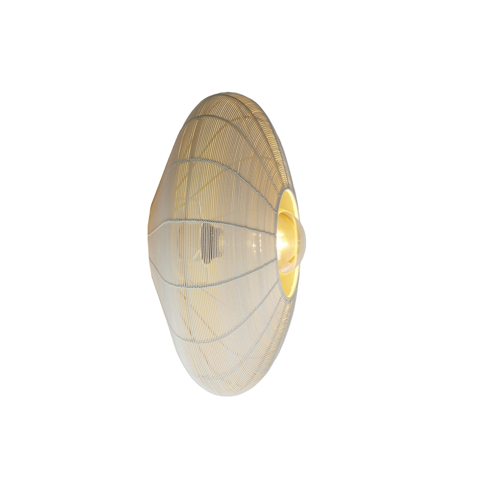 Metal ceiling lamp Bahoto Ø 40cm - matt cream Light & Living 8717807706012