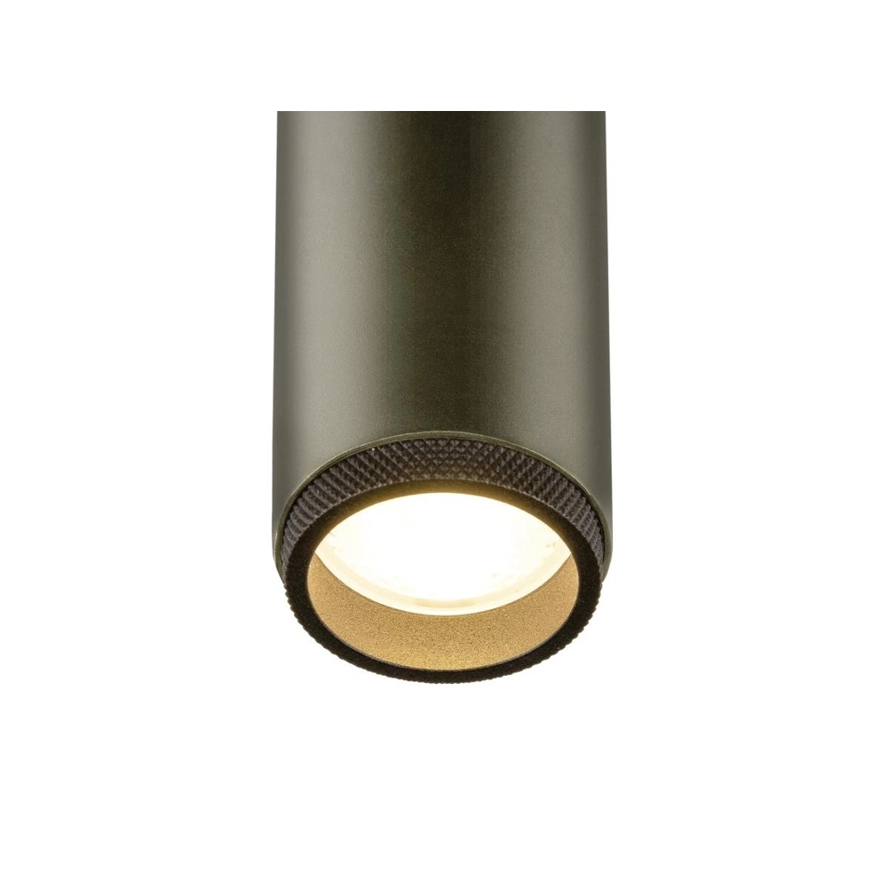 Surface-mounted spot Grip! M bronze with black 3000K SLV 4024163304634