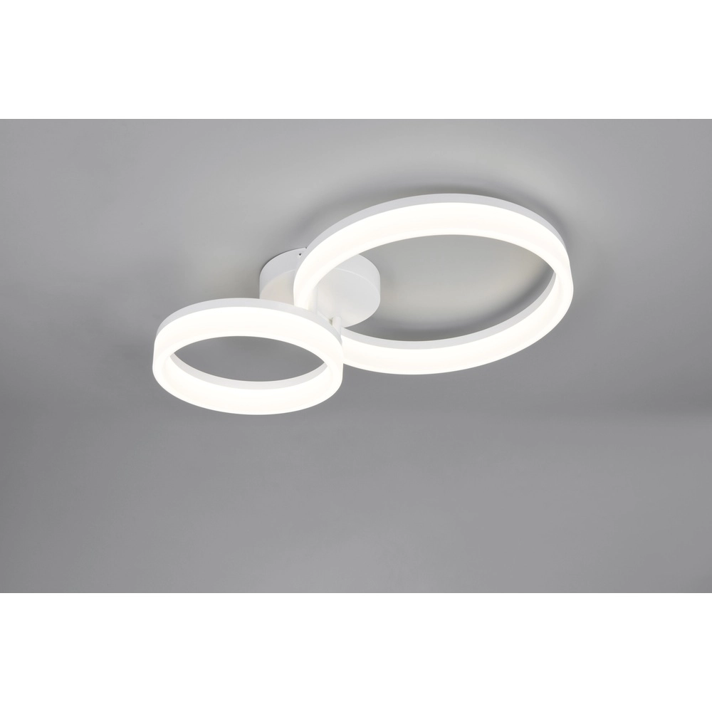 Design ceiling lamp Scope S white Trio 4017807656015