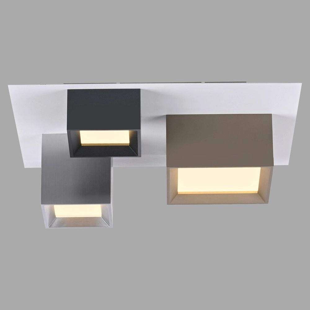Led ceiling light Pure Manhattan 3-light Paul Neuhaus 4012248396872